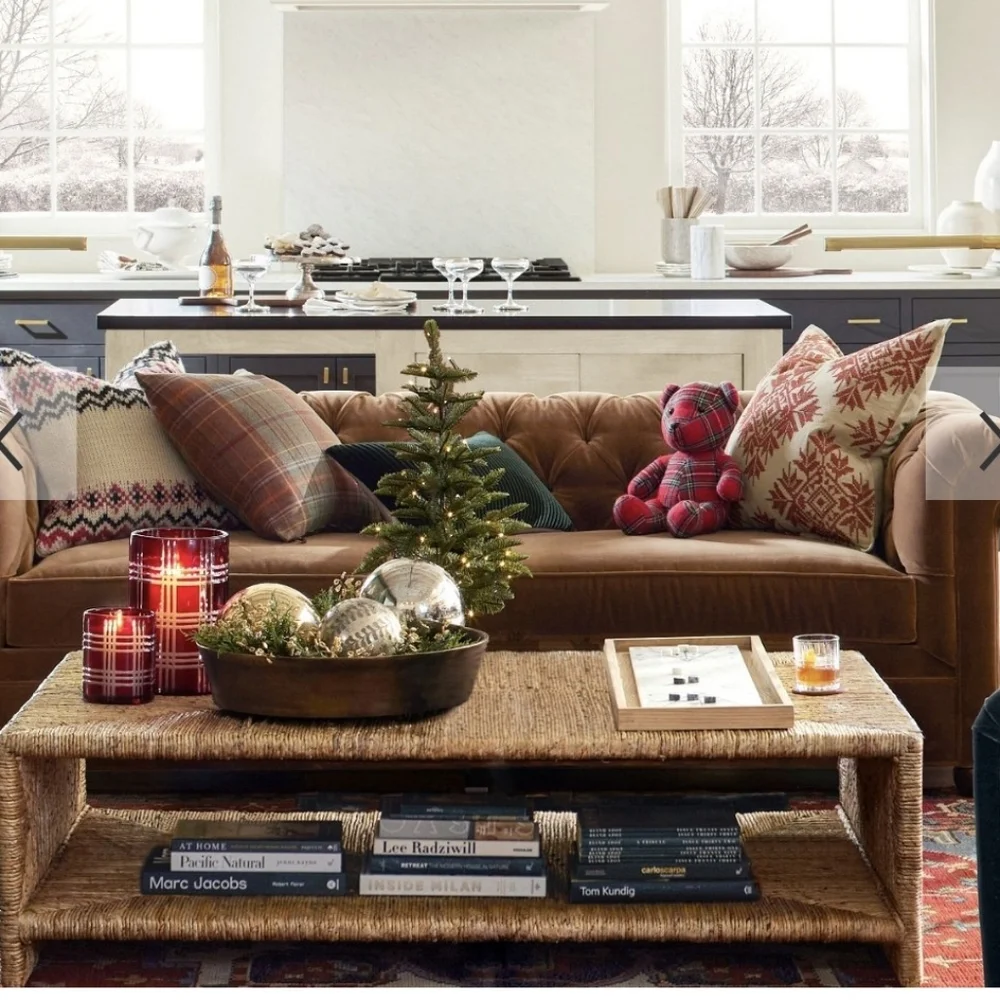 Pottery Barn Hamil Fair Isle Sweater Pillow